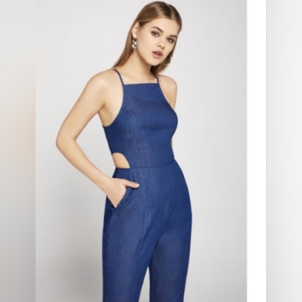 Denim Jumpsuit BCBG